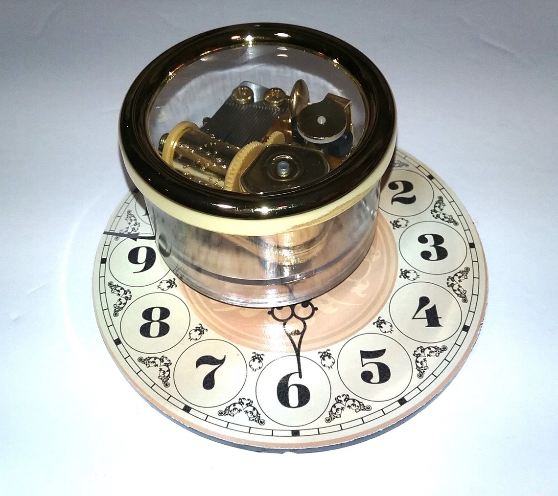 Grandfather Clock Carousel Music Box by Odyssey Gold Etsy