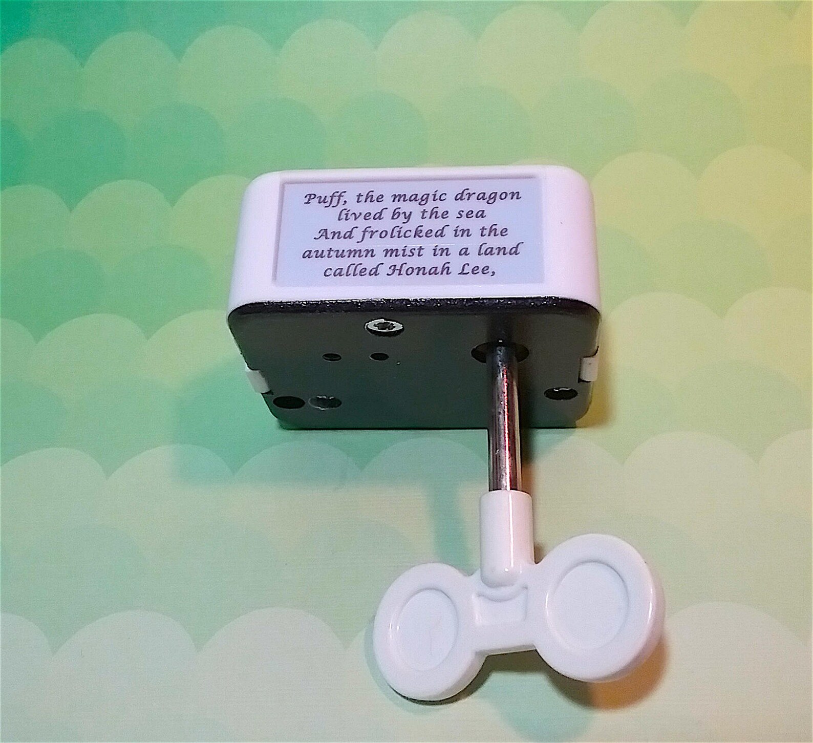 Puff The Magic Dragon Kids Music Box Many Children Etsy