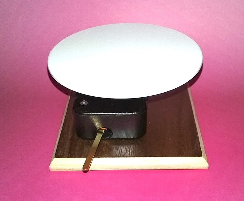 Rotating Base Music Box Turntable Mount a Figurine Photo Etsy