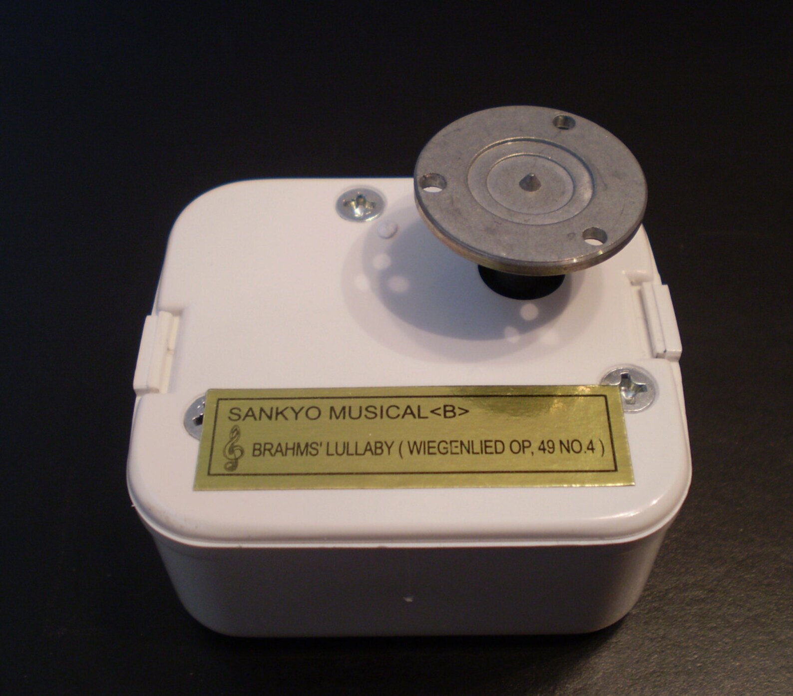 Metal Turntable for Music Box Movements Small Size 1 1/4 Etsy