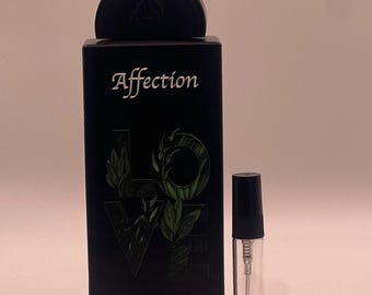 Lattafa Affection Perfume | 5ml Glass Travel Spray Sample | Sweet Fruity Floral Unisex Fragrance | Long Lasting Arabic Perfume Decant