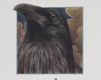 Raven Limited Edition Giclee' Print-Signed & Numbered