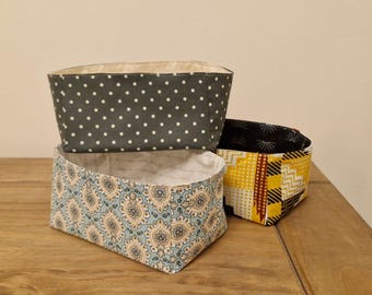 Panier de rangement fait main