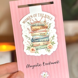 Women of the Bible Magnetic Bookmark | Christian Bookmarks | Bible Study Gift