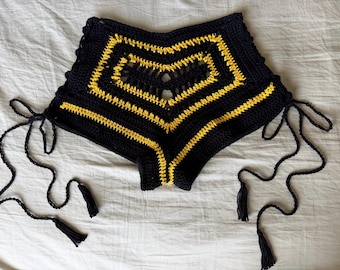 Pantaloncini regolabili da fata del deserto, abbigliamento da festival