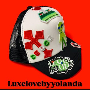 Kids Vibrant Patch Cap: Uniquely Decorated, Faith Inspired