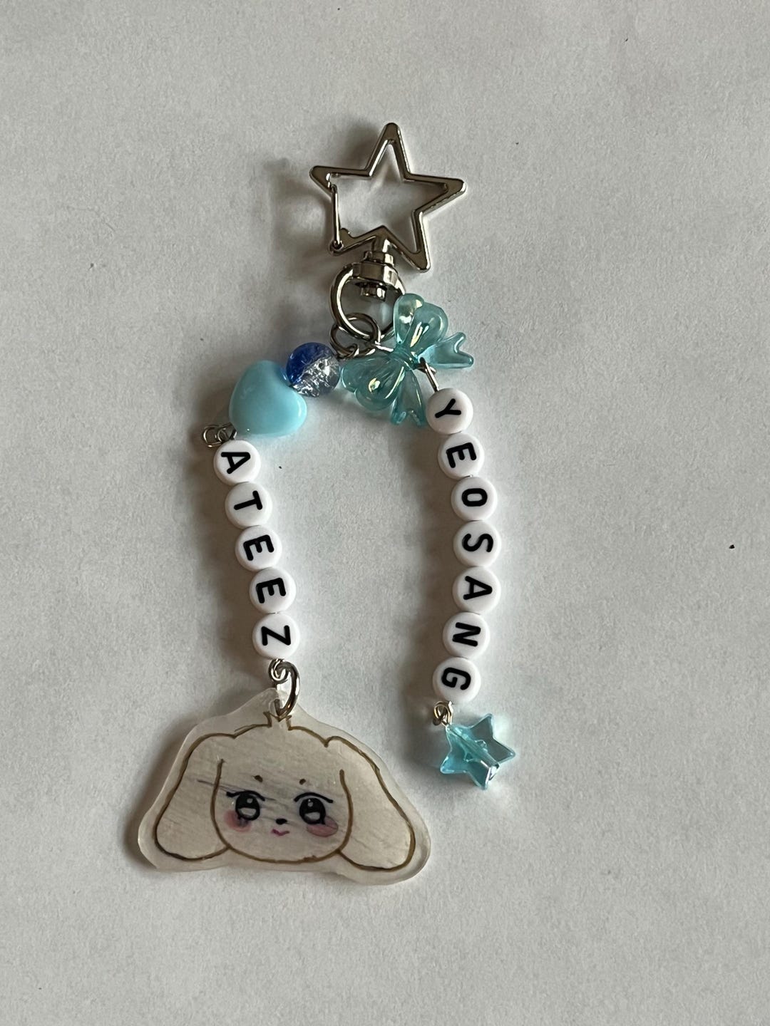 Aniteez Keychains Yeosang Inspired Aniteez Keychain - Etsy