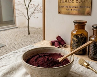 Burgundy Hair Henna Natural