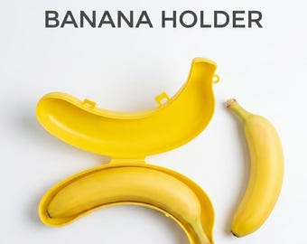 Banana Case Holder - Ideal for Lunch Box, Travel Gift