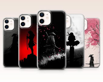 Ninja Phone Case Samurai Warrior Japanese Cover for iPhone 17, 16, 15, 14, 13, 12, Samsung S26, S25, S24, A17, A56, Pixel 10 Pro XL, 9, 8, 7