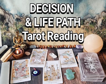 Life Path & Decision Tarot Reading, Clarity Between Two Choices, Same Day Psychic Insight Reading