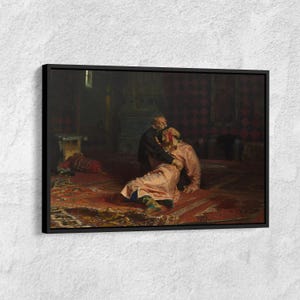 Ilya Repin: Ivan the Terrible Canvas Wall Art