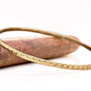 Armband med hjärtformade örhängen i massivt guld - Välj 10k, 14k, 18k eller 22k guld