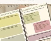 ADHD Journal printable • Carnet TDAH à imprimer • Organisation douce & neurodivergente • Brain dump • Planner hyperfocus PDF