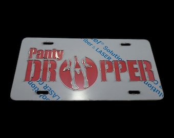 Panty Dropper 304 Mirrored Stainless License Plate - Etsy