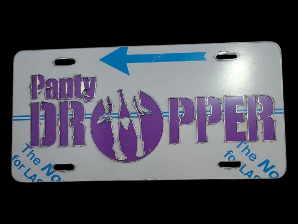Panty Dropper 304 Mirrored Stainless License Plate - Etsy