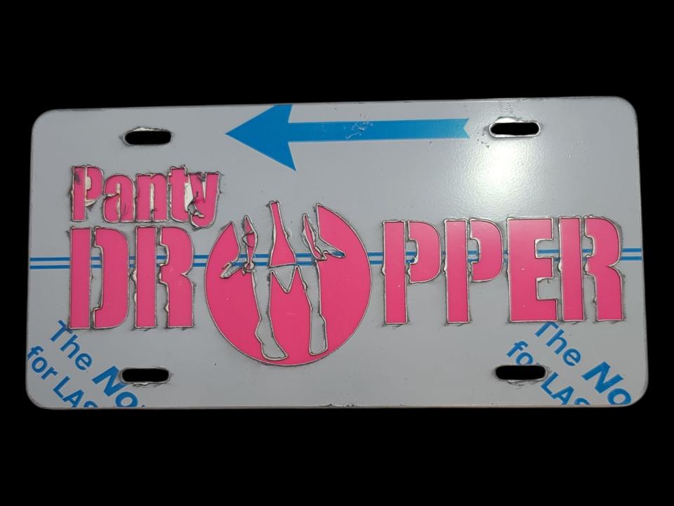 Panty Dropper 304 Mirrored Stainless License Plate - Etsy