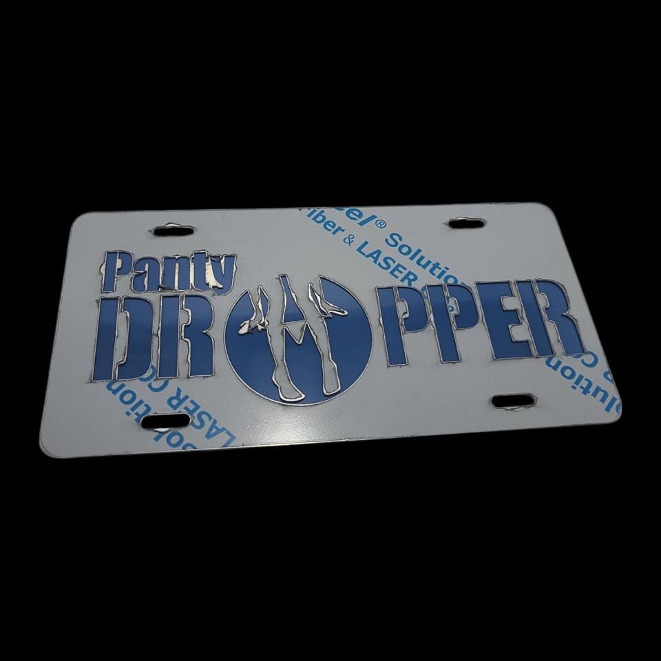 Panty Dropper 304 Mirrored Stainless License Plate - Etsy