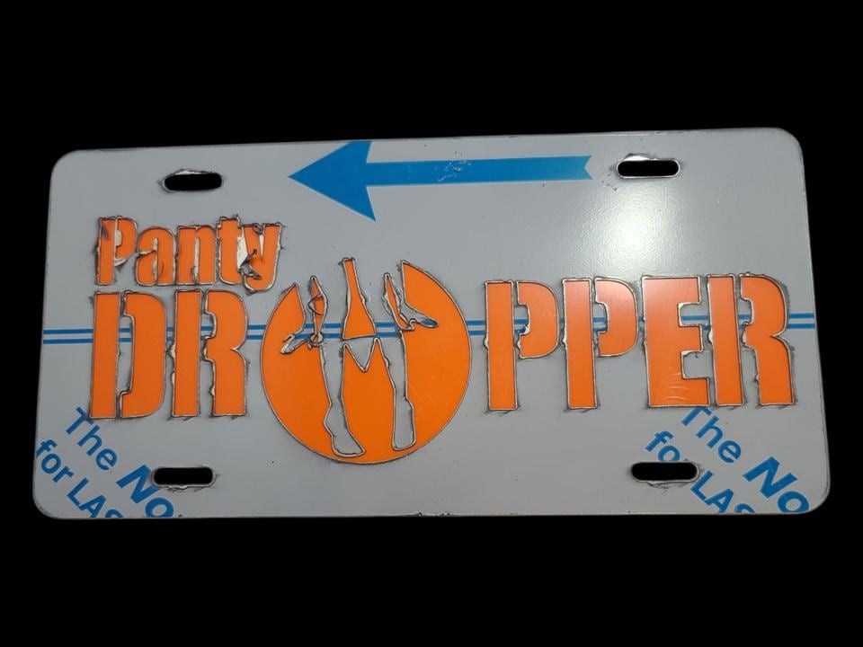 Panty Dropper 304 Mirrored Stainless License Plate - Etsy