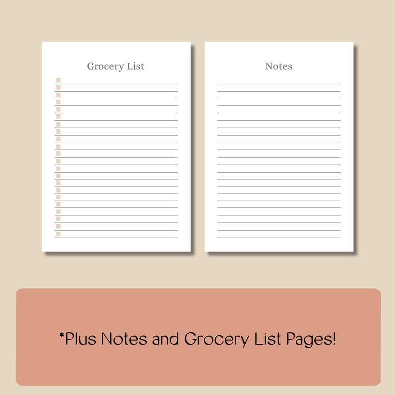 Happy Planner Inserts, Daily Planner Bundle, Daily, Weekly, Monthly ...