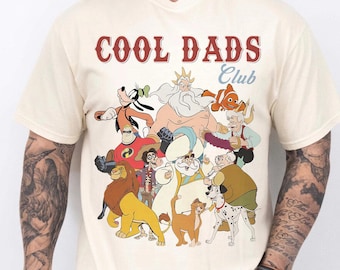 Camiseta del Club de Papás Geniales, Camiseta Retro para Padres, Ropa de Mufasa y el Rey Tritón, Viaje de Vacaciones Familiares a Magic Kingdom, Mejores Regalos para Papá