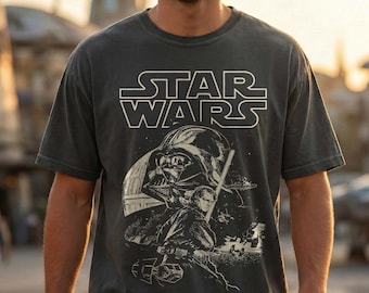 Camiseta de Anakin Skywalker (edición limitada), camiseta de fan de Star Wars, camiseta vintage Jedi de Star Wars, camiseta Galaxy's Edge, camiseta pirata de Darth Vader de Star Wars