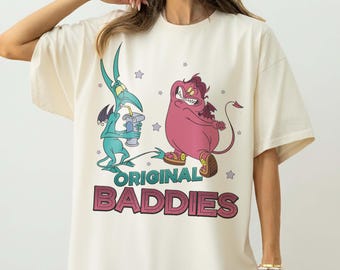 Camiseta retro de Disney Hércules: Dolor y Pánico, camiseta "Si se entera de que es bueno", camiseta original de Dolor y Pánico: Los villanos, camiseta de los villanos de Disney