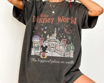 Disneyworld Shirt, Retro Walt Disneyworld Shirt, Mickey And Friends Shirt, Disney 2026 Trip, Vintage Disneyworld Shirt, Retro Disney Shirt