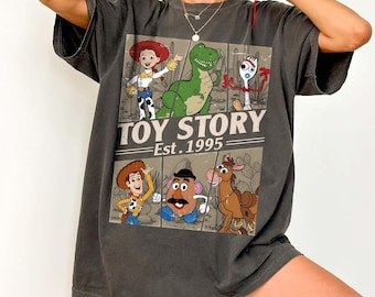Vintage Toy Story Est 1995 Shirt, Disneyworld Toy Story Shirt, Disney Pixar Family Trip Shirt, Toy Story Birthday Tee, Disneyland Vacation