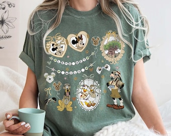 Maglietta vintage Disney Let's Get Wild, maglietta Disney Animal Kingdom, maglietta Mickey And Friends Animal Kingdom, modalità Disney Safari