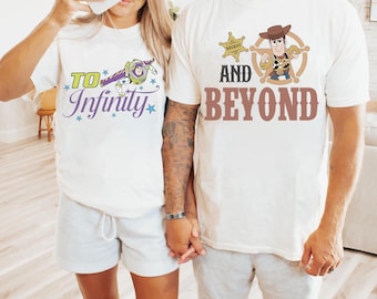 Camiseta de Buzz y Woody (2026), Hasta el infinito y más allá, Toy Story para niño, Hermano y hermana Disney, Disney World para niños