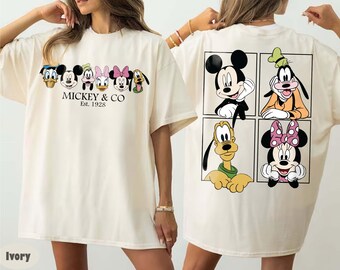 Vintage Disney 2026 Shirt, Mickey And friends Shirt, Disney Mickey and Co Tee, Disney Family Matching Trip Shirt, Disneyland Vacation Tee