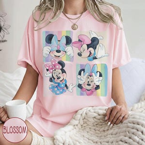 Retro Minnie Mouse Shirts, Disney Magic Kingdom Shirt, Minnie Mouse Gift Tee, Disney Girl Trip Shirt, Vintage Disney Trip 2026 Shirt image 4
