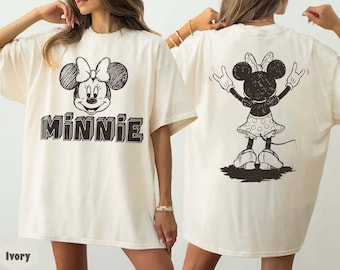 Vintage Disney Minnie Mouse Shirt, Retro Minnie Mouse 2026 Shirt, Disney Girly Trip Shirt, Disneyworld Family Matching Tee