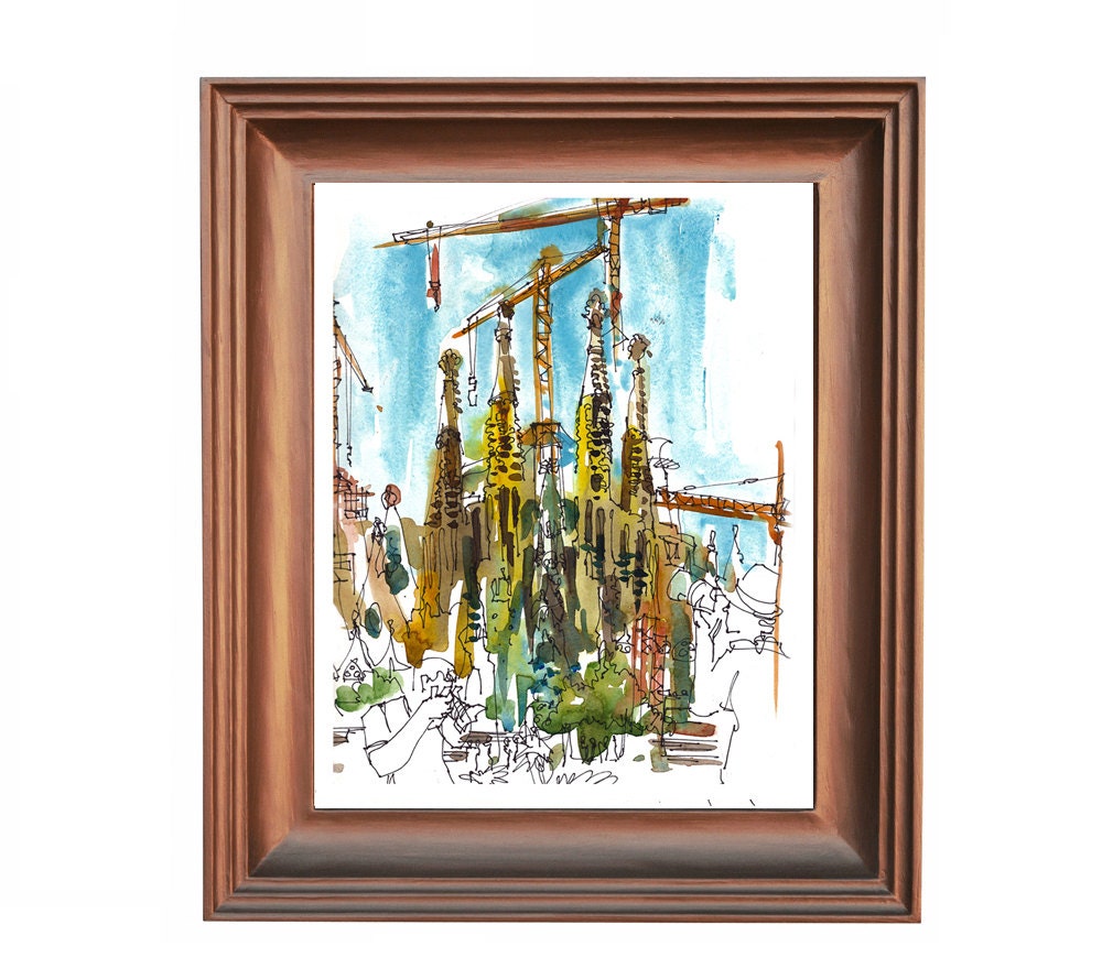 Barcelona Gaudi 直筆 サインあり Architecture Antoni Gaudi La Sagrada Familia Barcelona Spain