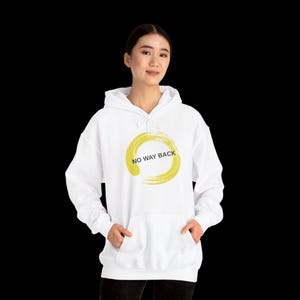 Minimalist Graphic Unisex Hoodie: Oversized Streetwear Sweatshirt
