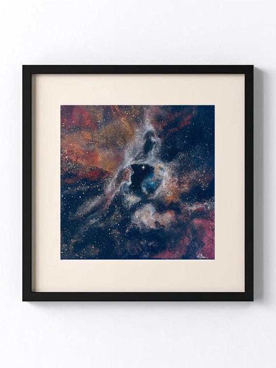 Tarantula Nebula Galaxy Print: Limited Edition Cosmic Wall Art