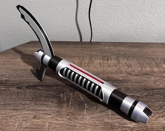 Old Maul Lightsaber Hilt Star Wars Rebels Solo Screen Accurate Sith Double Blade Prop Replica Cosplay Display Collector Gift Saber