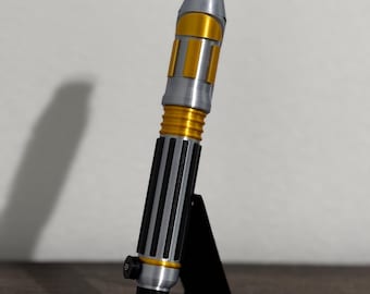 Mace Windu Clone Wars Lightsaber Hilt Screen Accurate Star Wars Episode Two Clone Wars Lightsaber Hilt Movie Replica Jedi Cosplay Prop