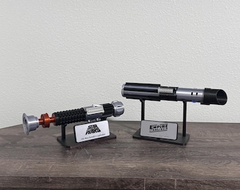 Star Wars Obi-Wan Kenobi Darth Vader Lightsaber Bundle A New Hope Screen Accurate Movie Replica Prop Sith Jedi Cosplay Set