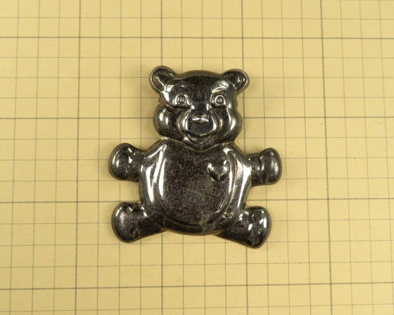 Vintage Sterling 925 Teddy Bear Brooch Vintage Ma… - image 5