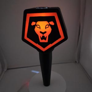 Saja Boys Kpop Demon Hunters Combo Light Stick - Flammenlose Kerzenversion