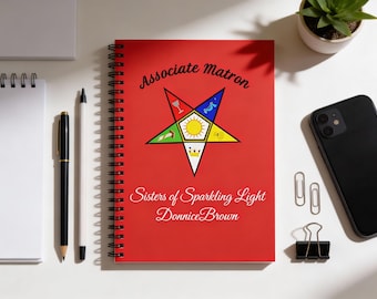 Eastern Star Notebook | Associate Matron OES Journal