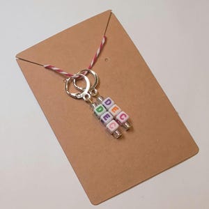 Increase or Decrease Leverback Crochet Stitch Markers (Set of 2) image 4