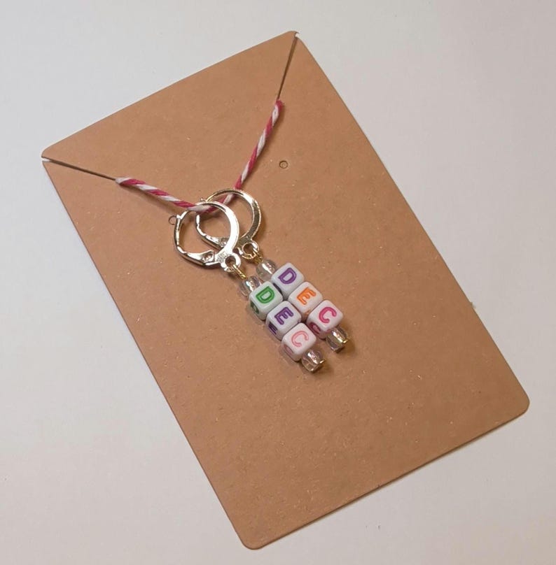 Increase or Decrease Leverback Crochet Stitch Markers (Set of 2) image 4