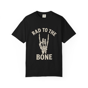 Radiology Humor T-Shirt - Rad To The Bone Radiology Tee