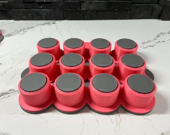 Multi Cake Pop Popper, 1.5 Inch Circle Cake Pop Mold, options to make 1, 2, 4, 6, 8 or 12 cake pops at once, Cake Pop Baking Tool