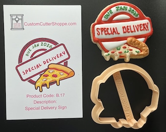 Emporte-pièce à l'emporte-pièce Signe de livraison spéciale (B.17)