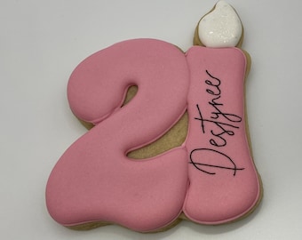 Fichier numérique STL à l'emporte-pièce pour 21 bougies d'anniversaire