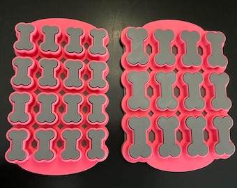 12 or 16 Piece Dog Bone Cake Pop Mold | 3D Printed Cake Popper | Dog Themed Party Treat Mold | Bone Shaped Cake Mold | Puppy Birthday